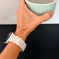   Apple Watch Marble kerámia óraszíj-fehér/ 40/41 és 42 mm