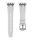Apple Watch Element óraszíj-fehér(ezüst) 42/44/45 és 49 mm