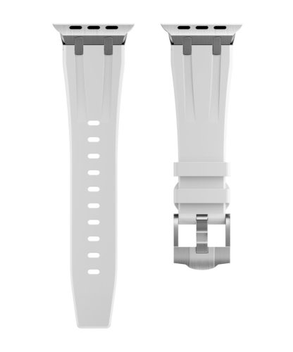 Apple Watch Element óraszíj-fehér(ezüst) 42/44/45 és 49 mm
