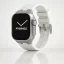 Apple Watch Element óraszíj-fehér(ezüst) 44/45/46 és 49 mm