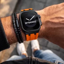   Apple Watch Element óraszíj-narancs(fekete) 44/45/46 és 49 mm
