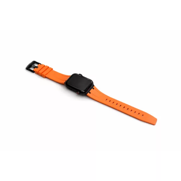 Apple Watch Element óraszíj-narancs(fekete) 44/45/46 és 49 mm