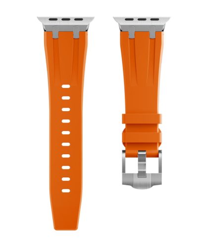 Apple Watch Element óraszíj-narancs(ezüst) 42/44/45 és 49 mm
