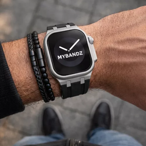 Apple Watch Element óraszíj-fekete 44/45/46 és 49 mm