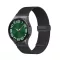 Mybandz Csatos milánói fém óraszíj-Samsung Galaxy Watch 4-5-6-7/fekete/20mm