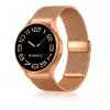 Mybandz Csatos milánói fém óraszíj-Samsung Galaxy Watch 4-5-6-7/rosegold/20mm