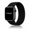 Apple Watch fonott rugalmas szövet óraszíj /fekete/ 40/41 és 42 mm