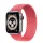Apple Watch fonott rugalmas szövet óraszíj /pink/ 40/41 és 42 mm
