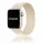 Apple Watch fonott rugalmas szövet óraszíj /bézs/ 40/41 és 42 mm