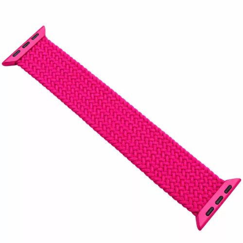 Apple Watch fonott rugalmas szövet óraszíj /magenta/ 40/41 és 42 mm