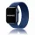 Apple Watch fonott rugalmas szövet óraszíj /mélykék/ 40/41 és 42 mm