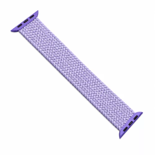 Apple Watch fonott rugalmas szövet óraszíj /levendula/ 40/41 és 42 mm