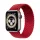 Apple Watch fonott rugalmas szövet óraszíj /piros/ 40/41 és 42 mm