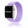 Apple Watch fonott rugalmas szövet óraszíj /levendula/ 44/45/46/49 mm