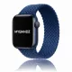 Apple Watch fonott rugalmas szövet óraszíj /mélykék/ 44/45/46/49 mm
