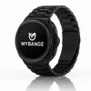Mybandz Klasszikus fém óraszíj-fekete/Samsung Galaxy Watch Ultra
