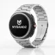 Mybandz Klasszikus fém óraszíj-ezüst/Samsung Galaxy Watch Ultra