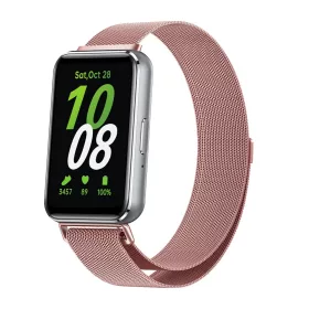   MYBANDZ Milánói mágneses fém óraszíj / pinkarany / Samsung Galaxy Fit 3