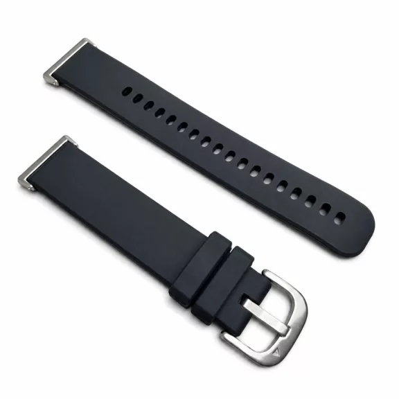 MYBANDZ Pure Szilikon óraszíj / fekete / Samsung Galaxy Fit 3