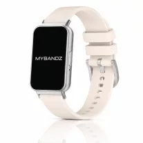   MYBANDZ Pure Szilikon óraszíj / bézs / Samsung Galaxy Fit 3