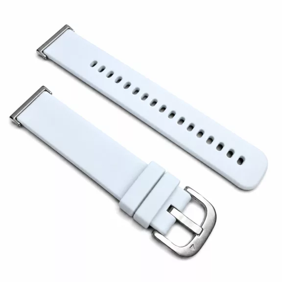 MYBANDZ Pure Szilikon óraszíj / fehér / Samsung Galaxy Fit 3