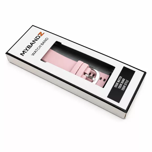 MYBANDZ Pure Szilikon óraszíj / púder / Samsung Galaxy Fit 3