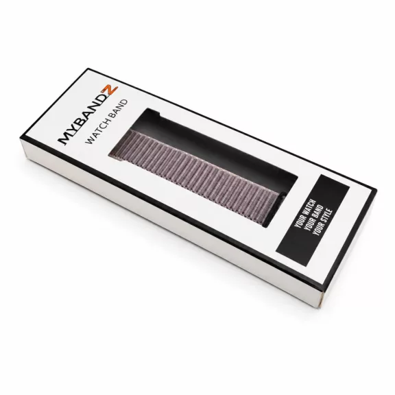 MYBANDZ Tépőzáras szövet óraszíj / púder / Samsung Galaxy Fit 3
