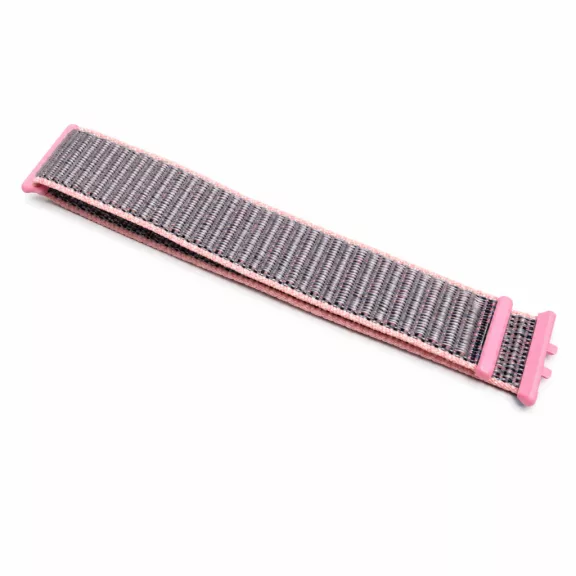 MYBANDZ Tépőzáras szövet óraszíj / púder / Samsung Galaxy Fit 3