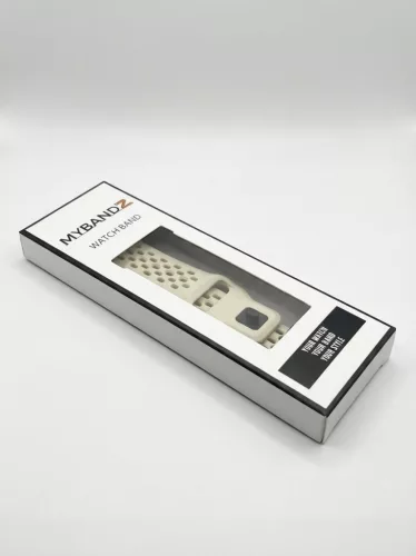 Mybandz Lélegző szilikon szíj-bézs/Samsung Galaxy Watch Ultra