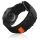 Mybandz Military tépőzáras szövet szíj-fekete-fekete/Samsung Galaxy Watch Ultra