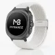 Mybandz fonott rugalmas szövet-szürke/Samsung Galaxy Watch Ultra
