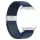 Mybandz fonott rugalmas szövet-kék/Samsung Galaxy Watch Ultra