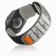 Mybandz Military tépőzáras szövet szíj-szürke-fekete/Samsung Galaxy Watch Ultra
