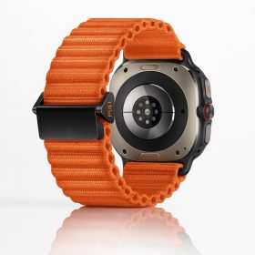   Mybandz Marine szövet szíj-narancs/Samsung Galaxy Watch Ultra