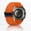 Mybandz Marine szövet szíj-narancs/Samsung Galaxy Watch Ultra-Ultra2