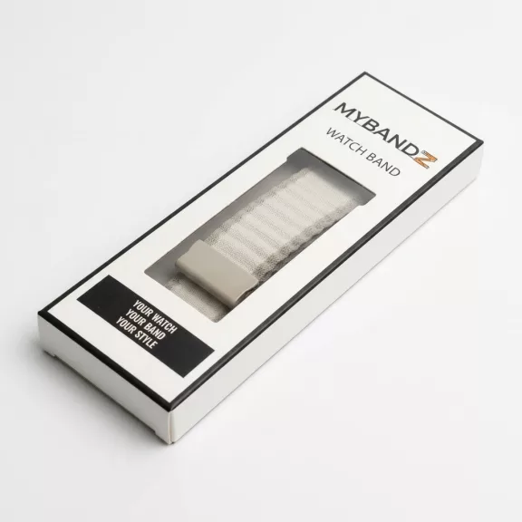 Mybandz Marine szövet szíj-szürke/Samsung Galaxy Watch Ultra-Ultra2