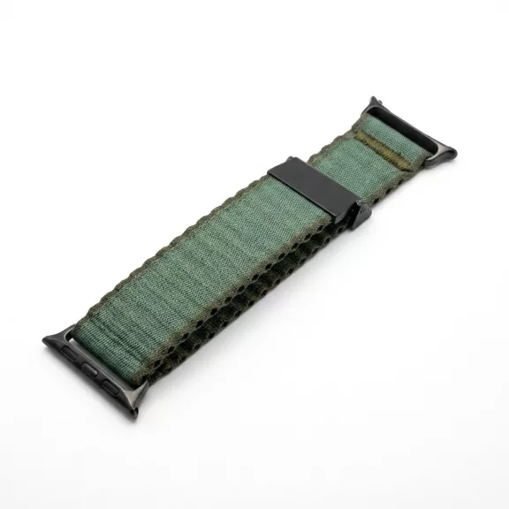 Mybandz Marine szövet szíj-zöld/Samsung Galaxy Watch Ultra-Ultra2