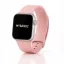 Apple Watch Dimension szilikon óraszíj/púder/44/45/46 és 49 mm