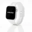 Apple Watch Dimension szilikon óraszíj/fehér/44/45/46 és 49 mm