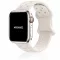 Apple Watch BraidLoop szilikon óraszíj/bézs/44/45/46 és 49 mm