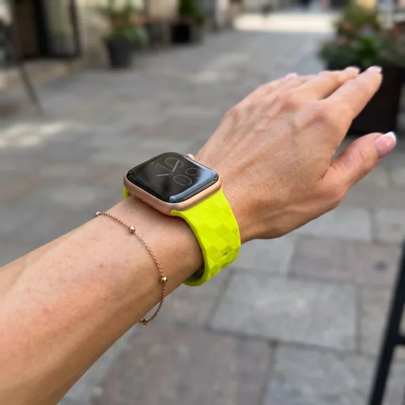Apple Watch Dimension szilikon óraszíj/lime/44/45/46 és 49 mm