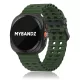 Mybandz Waves szilikon szíj-zöld/Samsung Galaxy Watch Ultra