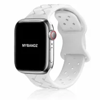   Apple Watch BraidLoop szilikon óraszíj/fehér/40/41 és 42 mm