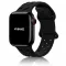 Apple Watch BraidLoop szilikon óraszíj/fekete/40/41 és 42 mm