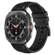 Mybandz Cyber szilikon szíj-fekete/Samsung Galaxy Watch Ultra