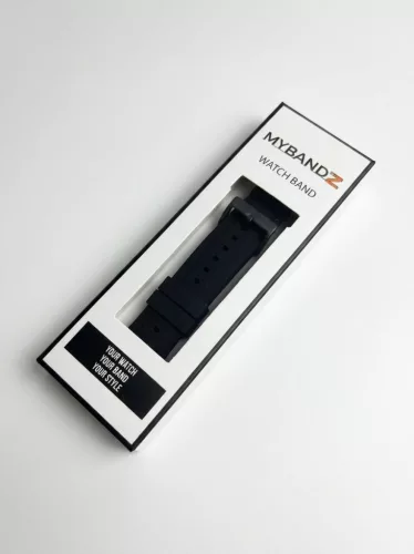 Mybandz Cyber szilikon szíj-fekete/Samsung Galaxy Watch Ultra