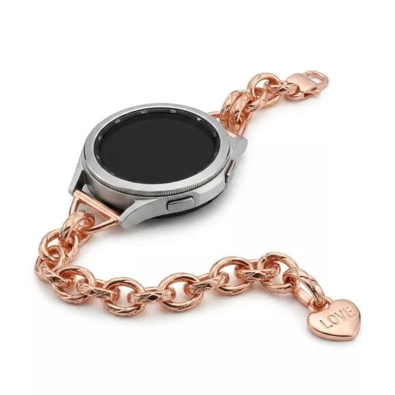 Mybandz Love fém karkötő szíj-rosegold/20mm
