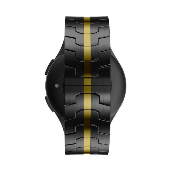 Mybandz Space fém óraszíj /fekete-arany/ 20 mm