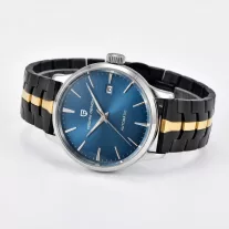 Mybandz Space fém óraszíj /fekete-arany/ 22 mm