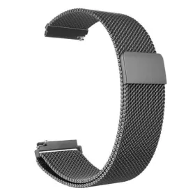  MYBANDZ Milánói mágneses fém óraszíj / sötét szürke / 20mm